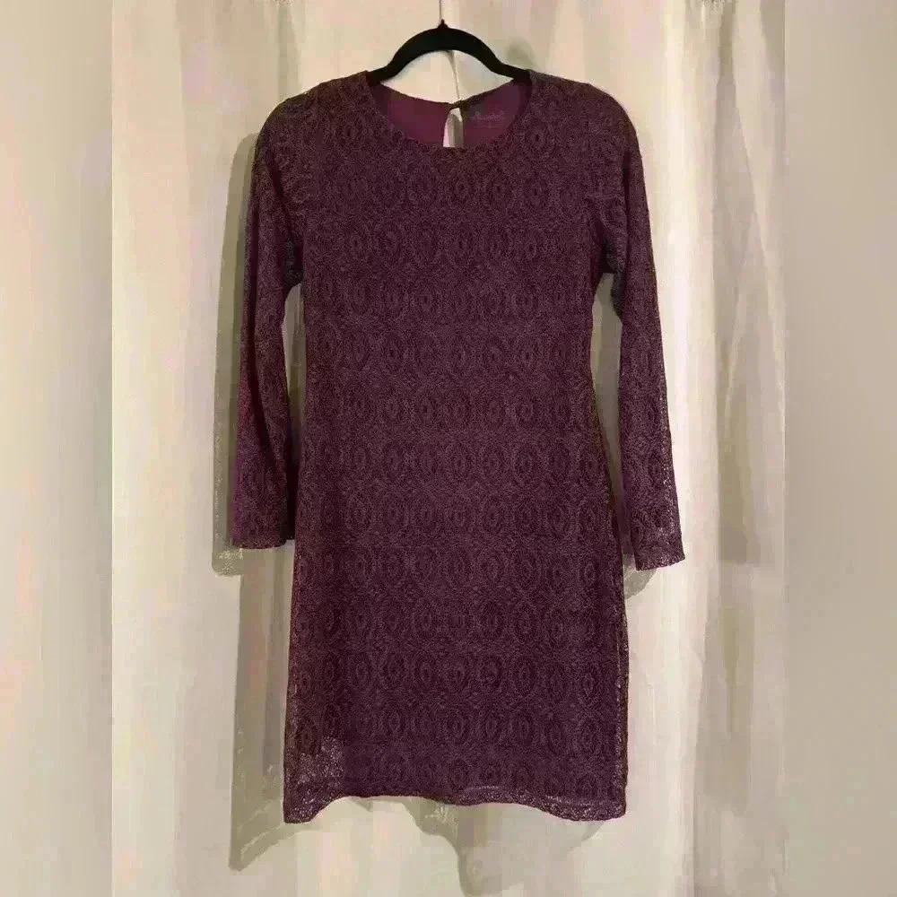 Women’s Purple Illusion Dress